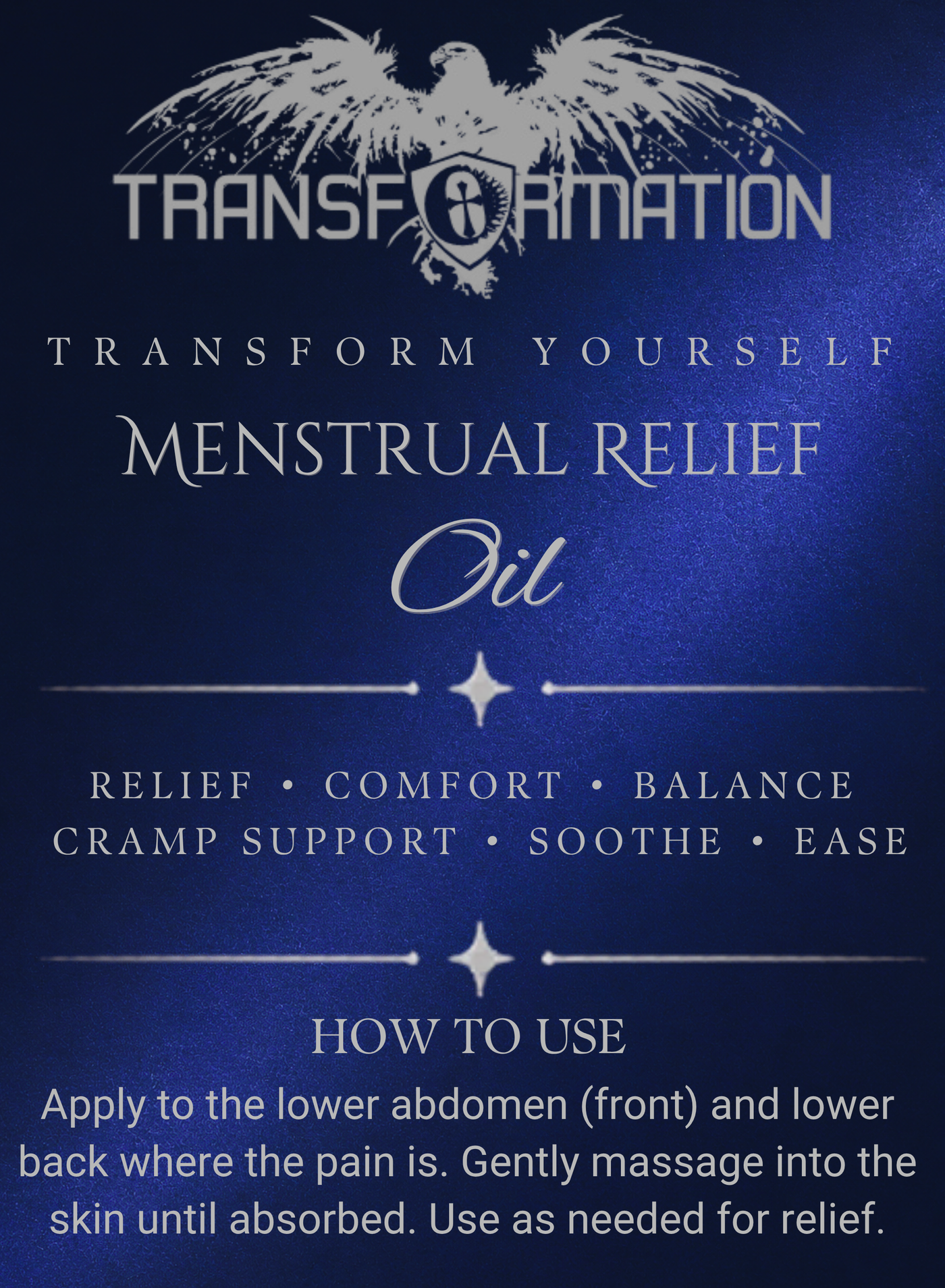 Essential Oil Blend - Menstrual Discomfort
