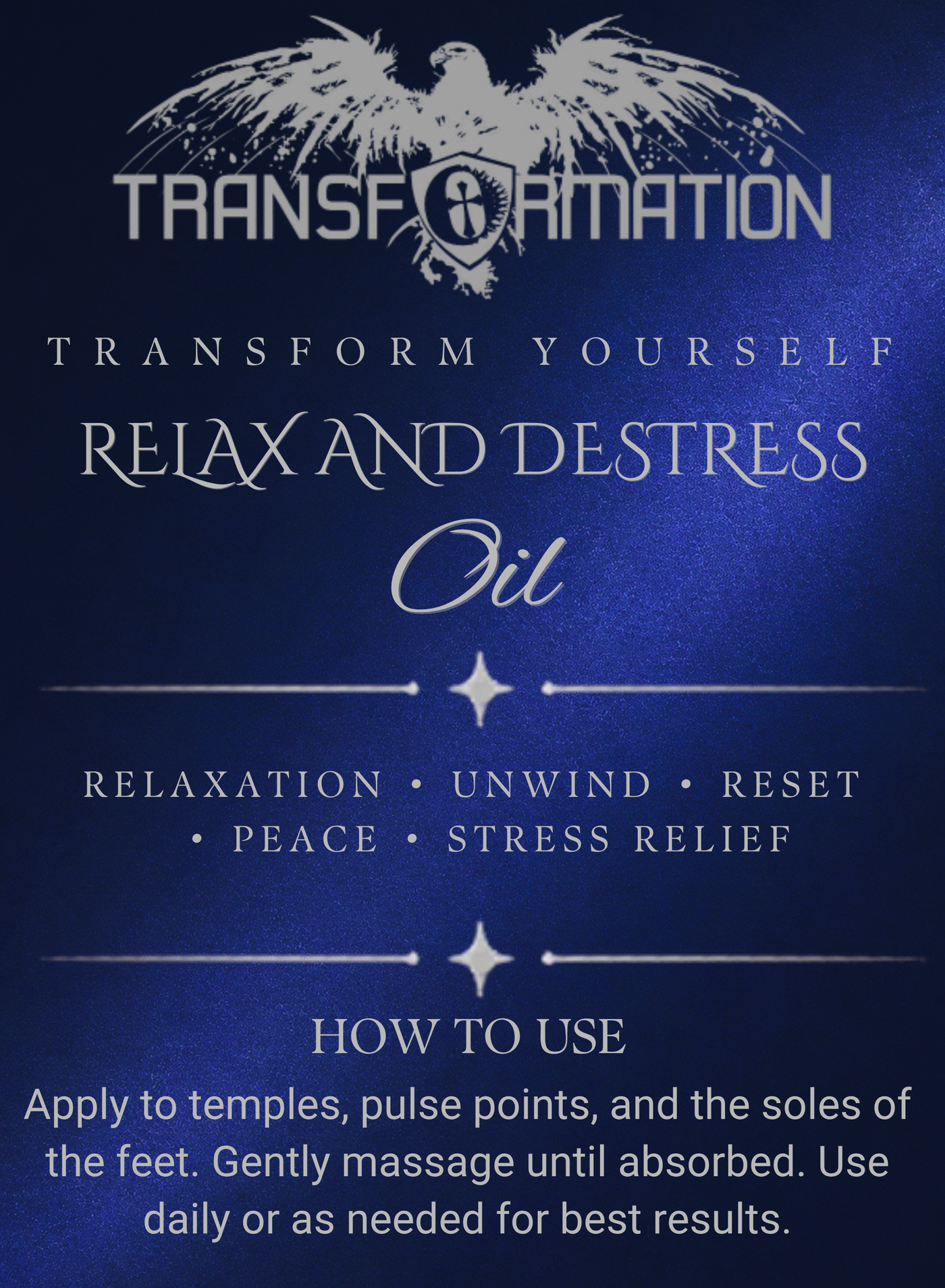 Essential Oil Blends - Relax & De-Stress