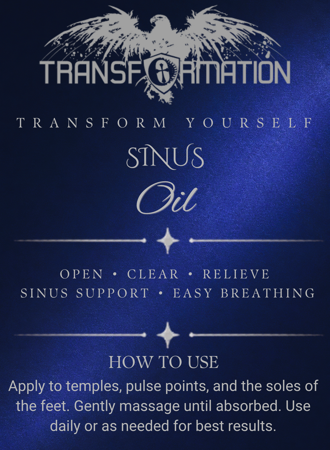 Essential Oil Blends - Sinus Oil