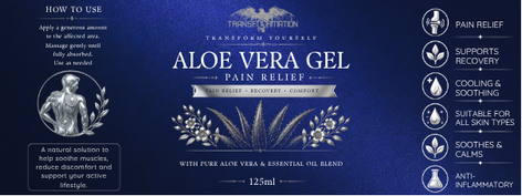 Pain Relief Aloe Vera Gel