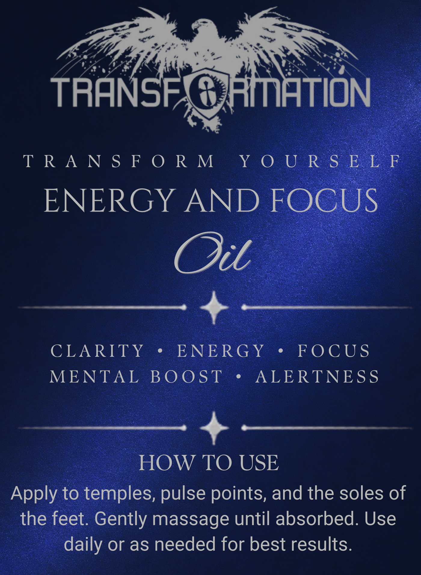 Essential Oil Blends - Energy & Focus