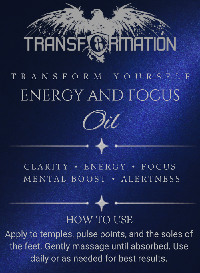 Essential Oil Blends - Energy & Focus